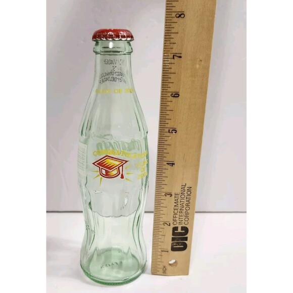 CONGRATULATION Class of 2004 Graduation Coca-Cola Coke Bottle - empty 8 FL OZ. - Picture 10 of 11